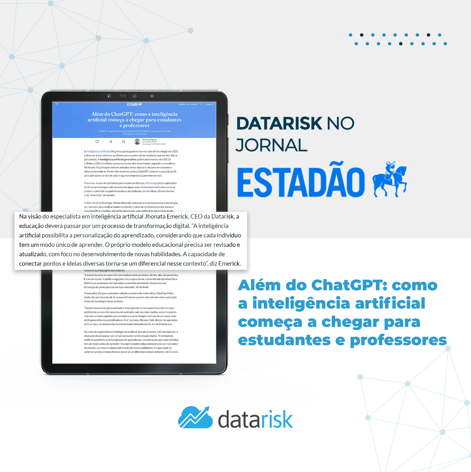 Além do ChatGPT: como a inteligência artificial começa a chegar para estudantes e professores