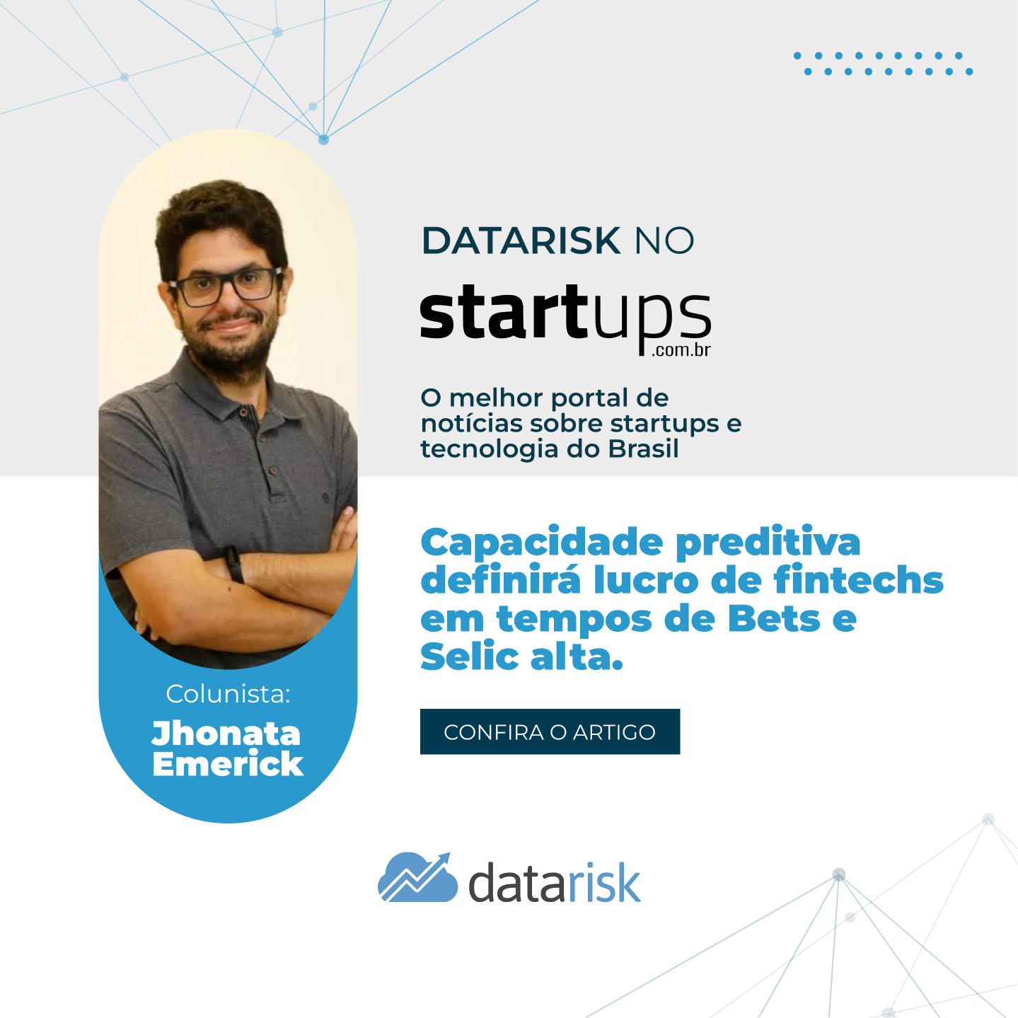 Capacidade preditiva definirá lucro de fintechs em tempos de Bets e Selic alta