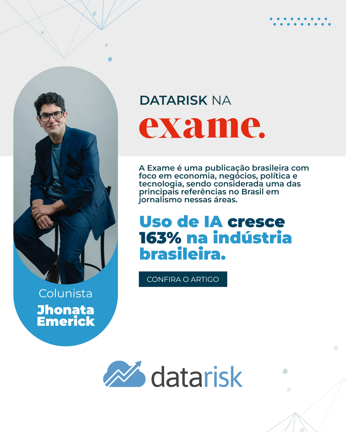 Uso de IA cresce 163% na indústria brasileira em 2024